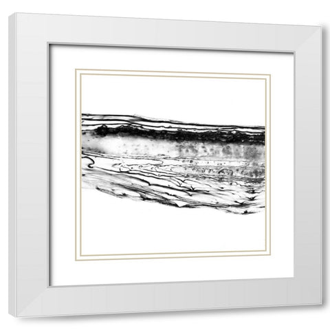 Spoken Intention 1 White Modern Wood Framed Art Print with Double Matting by Phillip, Jamie