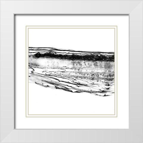 Spoken Intention 1 White Modern Wood Framed Art Print with Double Matting by Phillip, Jamie