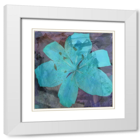 Love in The Garden White Modern Wood Framed Art Print with Double Matting by Phillip, Jamie