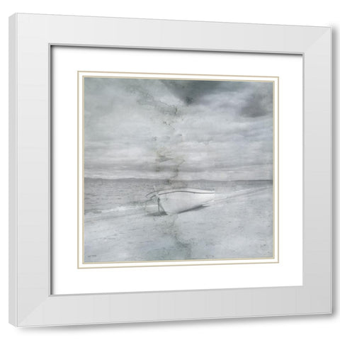 Coast 2 Coast White Modern Wood Framed Art Print with Double Matting by Phillip, Jamie