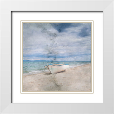 Coast 2 Coast 2 White Modern Wood Framed Art Print with Double Matting by Phillip, Jamie
