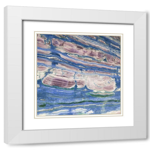 Storm Zone White Modern Wood Framed Art Print with Double Matting by Phillip, Jamie