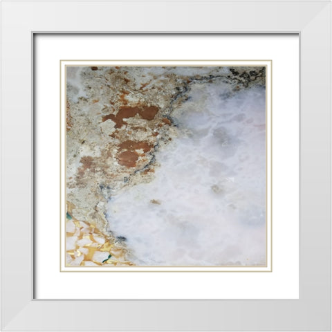 Tip Top White Modern Wood Framed Art Print with Double Matting by Phillip, Jamie