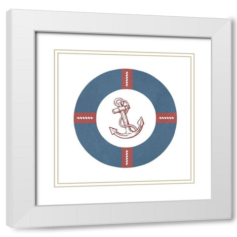 Float White Modern Wood Framed Art Print with Double Matting by Phillip, Jamie