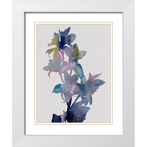 Reverie I White Modern Wood Framed Art Print with Double Matting by Urban Road
