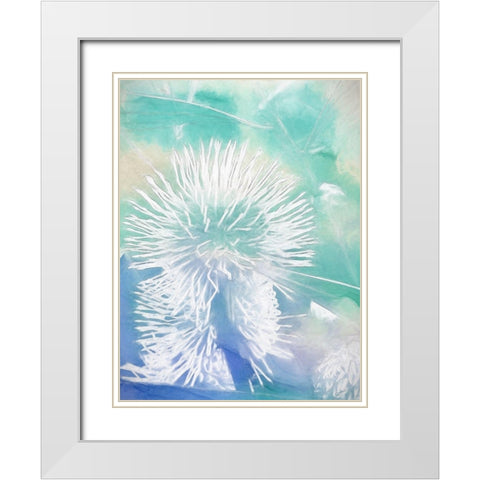 Make A Wish I White Modern Wood Framed Art Print with Double Matting by Urban Road