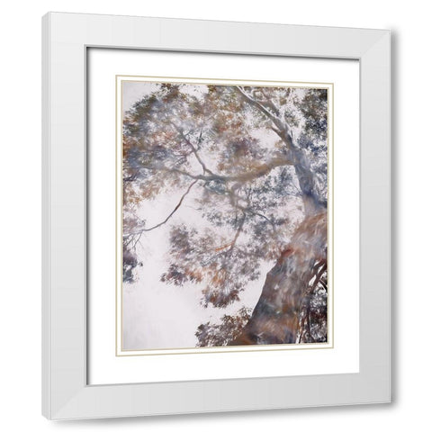 Whispering Jack I White Modern Wood Framed Art Print with Double Matting by Urban Road