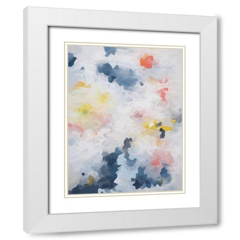 In The Winter Garden White Modern Wood Framed Art Print with Double Matting by Urban Road