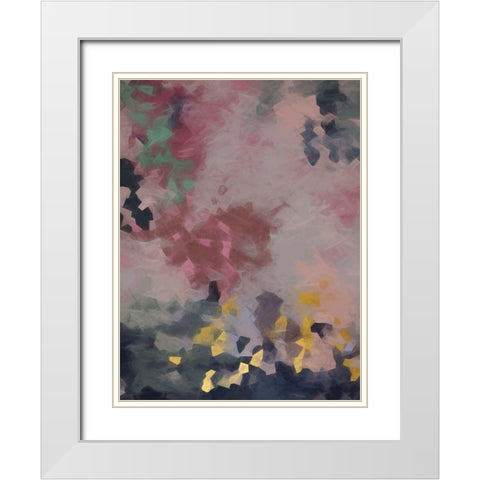 Gold Rush White Modern Wood Framed Art Print with Double Matting by Urban Road