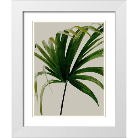Solo White Modern Wood Framed Art Print with Double Matting by Urban Road