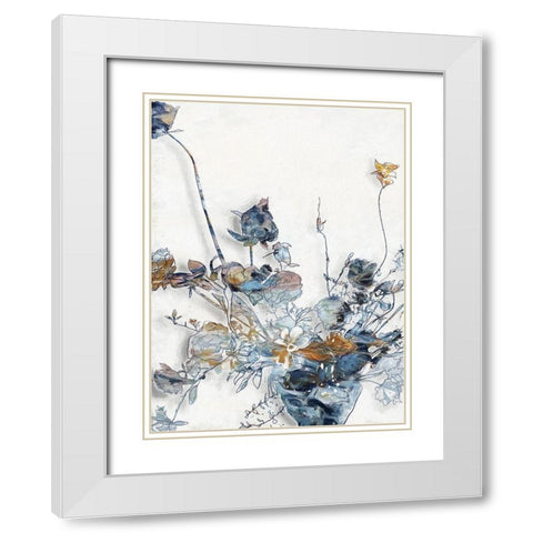 Timeless I White Modern Wood Framed Art Print with Double Matting by Urban Road