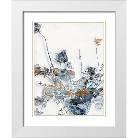 Timeless I White Modern Wood Framed Art Print with Double Matting by Urban Road