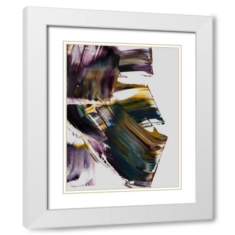 Tallevera White Modern Wood Framed Art Print with Double Matting by Urban Road