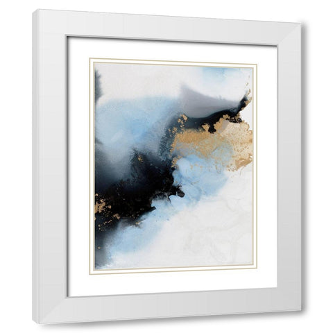 Interstellar II White Modern Wood Framed Art Print with Double Matting by Urban Road