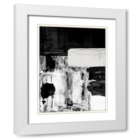 X-Ray Vision I White Modern Wood Framed Art Print with Double Matting by Urban Road