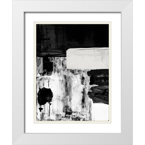 X-Ray Vision I White Modern Wood Framed Art Print with Double Matting by Urban Road