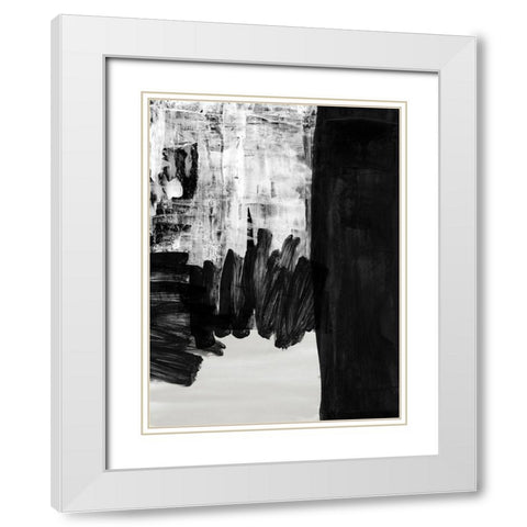 X-Ray Vision III White Modern Wood Framed Art Print with Double Matting by Urban Road