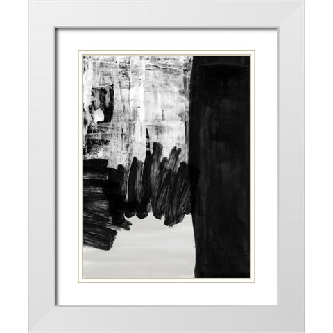 X-Ray Vision III White Modern Wood Framed Art Print with Double Matting by Urban Road