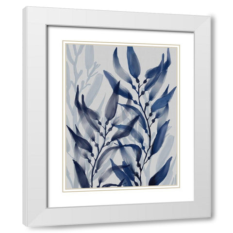 Shelter Island II White Modern Wood Framed Art Print with Double Matting by Urban Road