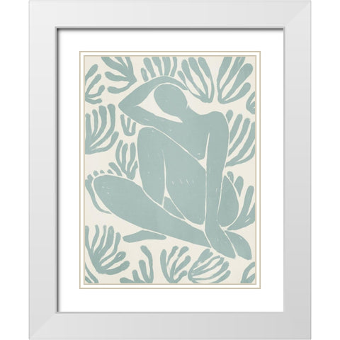 Wholeness I White Modern Wood Framed Art Print with Double Matting by Urban Road