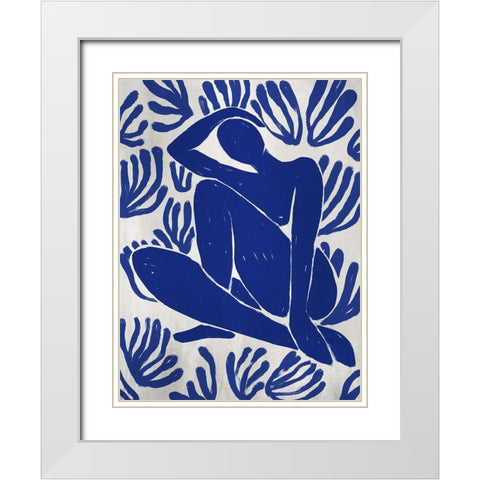 Wholeness II White Modern Wood Framed Art Print with Double Matting by Urban Road