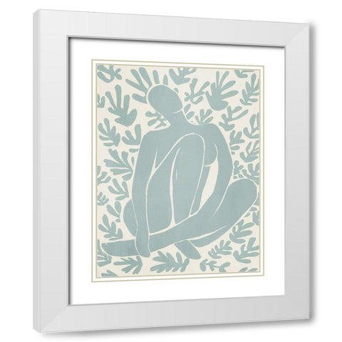 Self-Care III White Modern Wood Framed Art Print with Double Matting by Urban Road