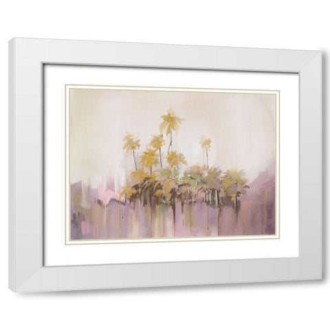 Island of Solitude II White Modern Wood Framed Art Print with Double Matting by Urban Road
