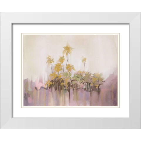 Island of Solitude II White Modern Wood Framed Art Print with Double Matting by Urban Road