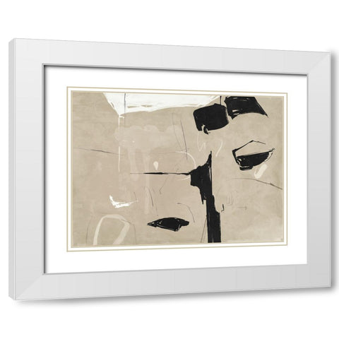 Back To The Drawing Board IIII White Modern Wood Framed Art Print with Double Matting by Urban Road