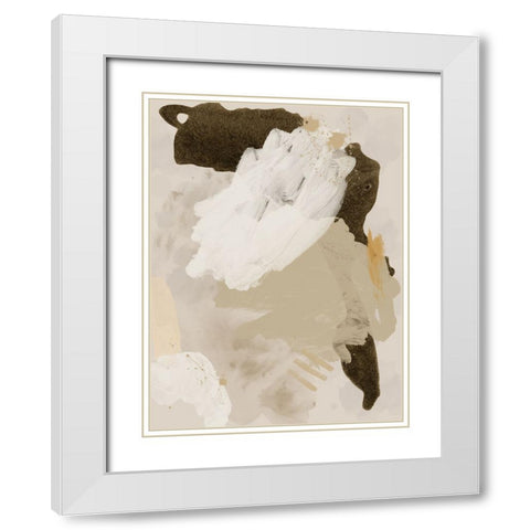 A Warm Hug White Modern Wood Framed Art Print with Double Matting by Urban Road