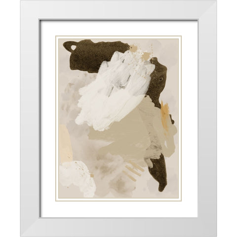 A Warm Hug White Modern Wood Framed Art Print with Double Matting by Urban Road