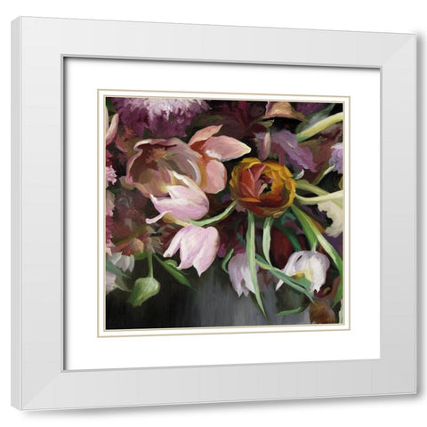 Tiptoe White Modern Wood Framed Art Print with Double Matting by Urban Road