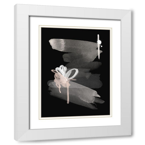 Imperial Zed White Modern Wood Framed Art Print with Double Matting by Urban Road