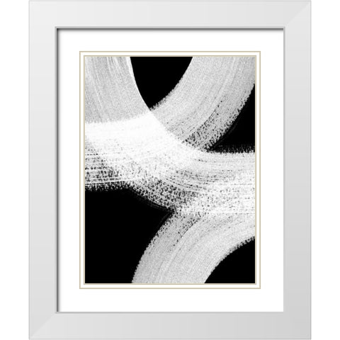 Provocation II White Modern Wood Framed Art Print with Double Matting by Urban Road