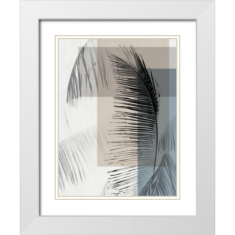 Havana II White Modern Wood Framed Art Print with Double Matting by Urban Road