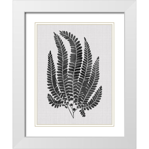 Maple Black Poster White Modern Wood Framed Art Print with Double Matting by Urban Road