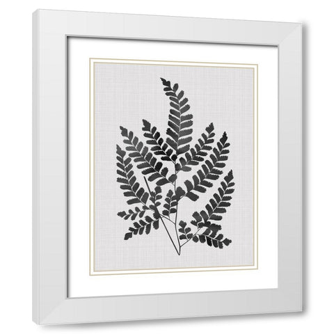 Chestnut Black Poster White Modern Wood Framed Art Print with Double Matting by Urban Road