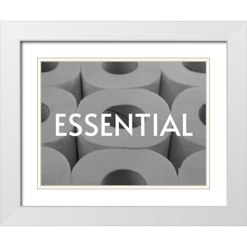 Artsy Quotes Quote: Essential White Modern Wood Framed Art Print with Double Matting by ArtsyQuotes