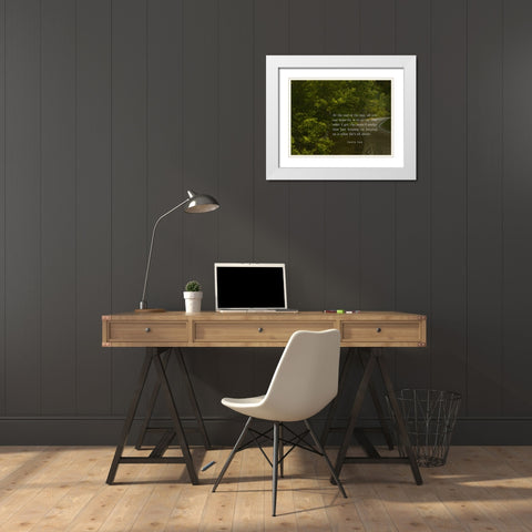 Janis Ian Quote: Keeping On Keeping On White Modern Wood Framed Art Print with Double Matting by ArtsyQuotes