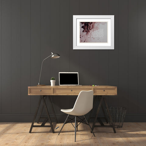 H. Stanley Judd Quote: Optimism, Joy and Energy White Modern Wood Framed Art Print with Double Matting by ArtsyQuotes