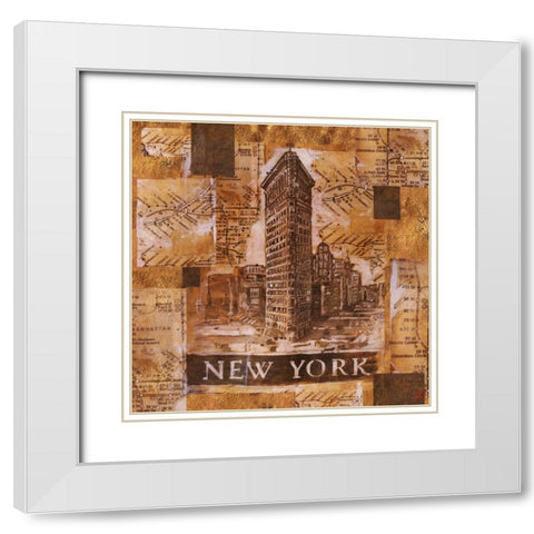 African Portrait IIII White Modern Wood Framed Art Print with Double Matting by Wiley, Marta