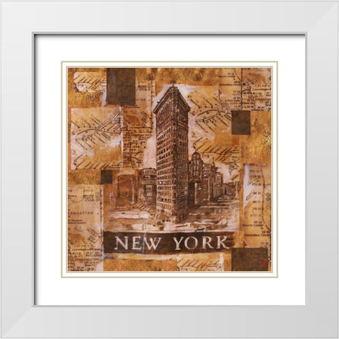 African Portrait IIII White Modern Wood Framed Art Print with Double Matting by Wiley, Marta