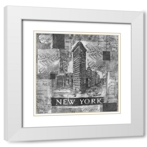 African Portrait VI White Modern Wood Framed Art Print with Double Matting by Wiley, Marta