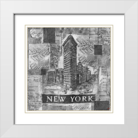 African Portrait VI White Modern Wood Framed Art Print with Double Matting by Wiley, Marta