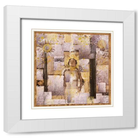 VictoryPhotoart IV White Modern Wood Framed Art Print with Double Matting by Wiley, Marta