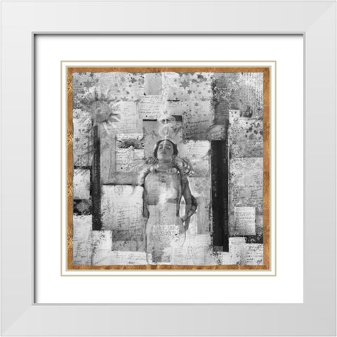 Victory Photoart BW White Modern Wood Framed Art Print with Double Matting by Wiley, Marta