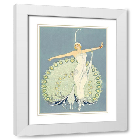 Vintage Film Posters: Lilies of the Field - Detail White Modern Wood Framed Art Print with Double Matting by Unknown