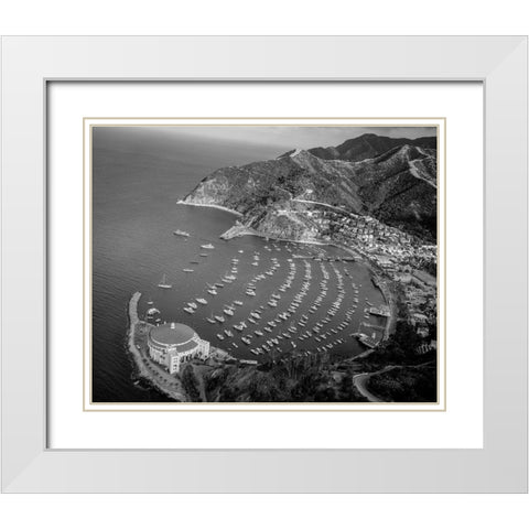 Santa Catalina Island California White Modern Wood Framed Art Print with Double Matting by Highsmith, Carol