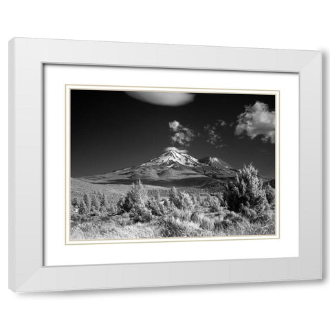 Mount Shasta in the Cascade Range Siskiyou County California White Modern Wood Framed Art Print with Double Matting by Highsmith, Carol