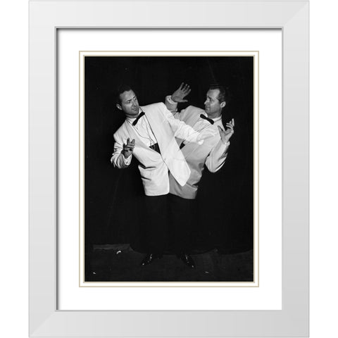 Portrait of King Guion-between 1938 and 1949 White Modern Wood Framed Art Print with Double Matting by Gottlieb, William